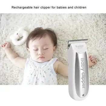 

KEMEI Child Electric Hair Clippers Baby Mini Hair Trimmer Rechargeable Low noise Professional Hairdresse Hair Clipper
