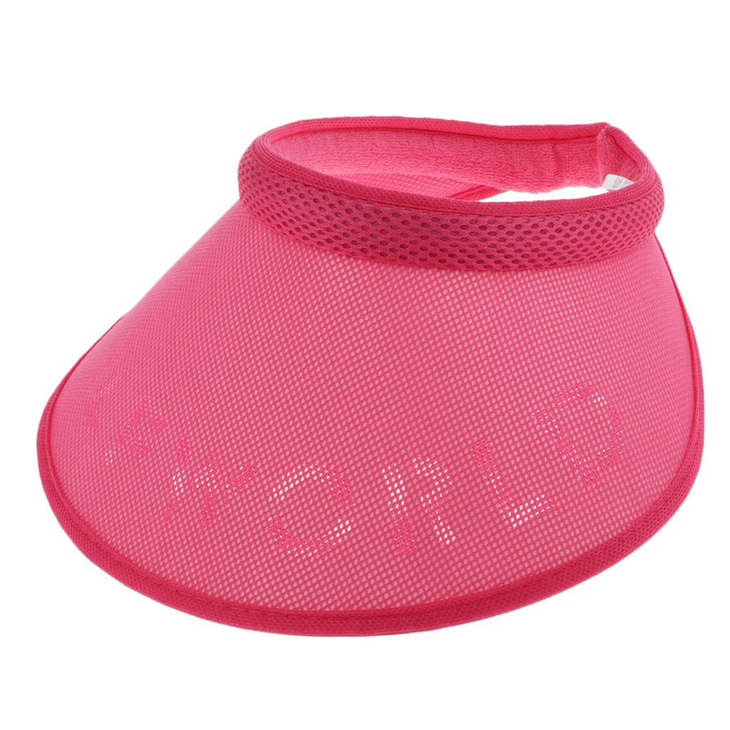 Women's Clip On Visor Head Visors UV 50 Protection Sun Hat Large Wide