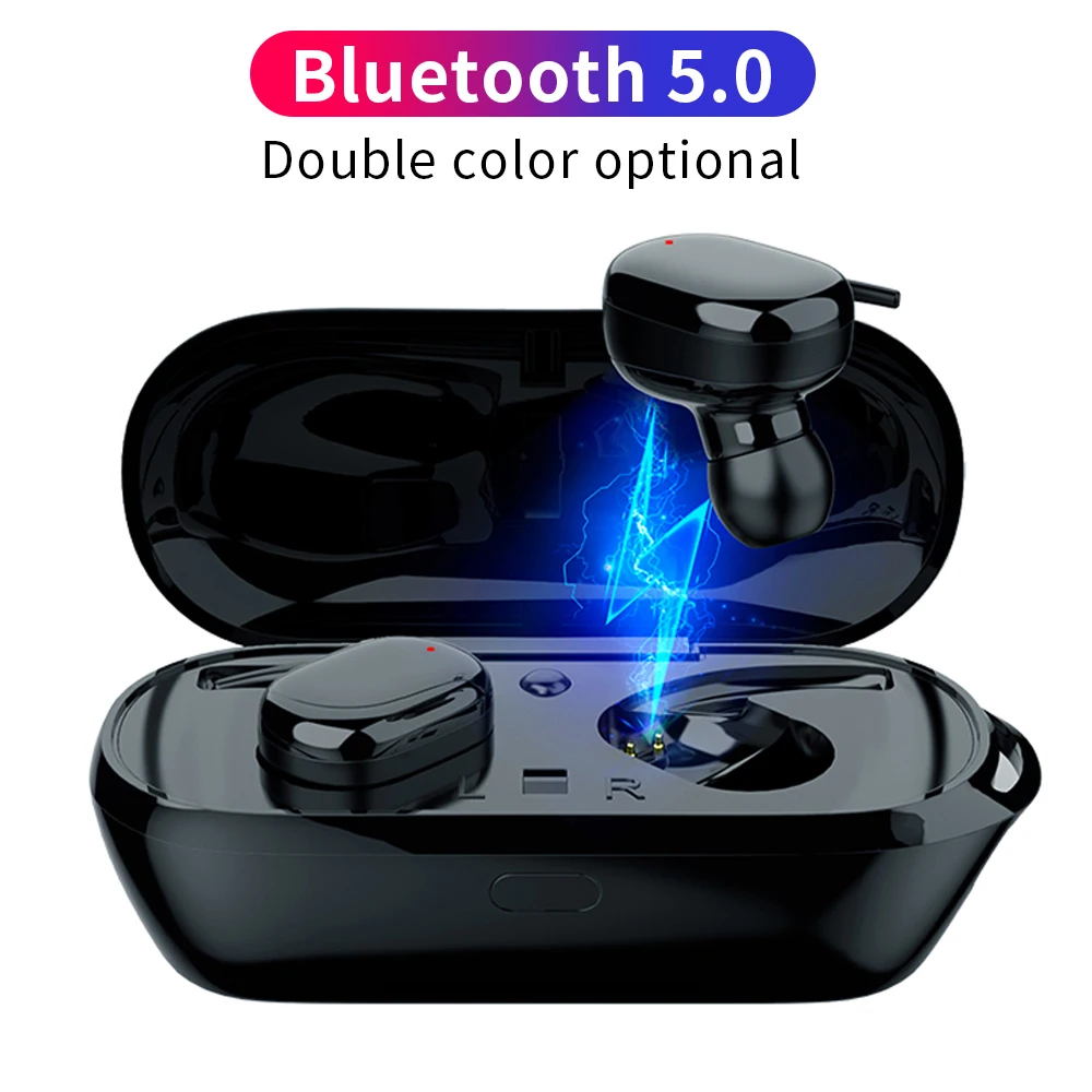 

TWS Wireless Bluetooth Earphone Stereo Mini Earbuds Sport Headset With Mic Charging Box For Xiaomi Huawei IPhone Samsung