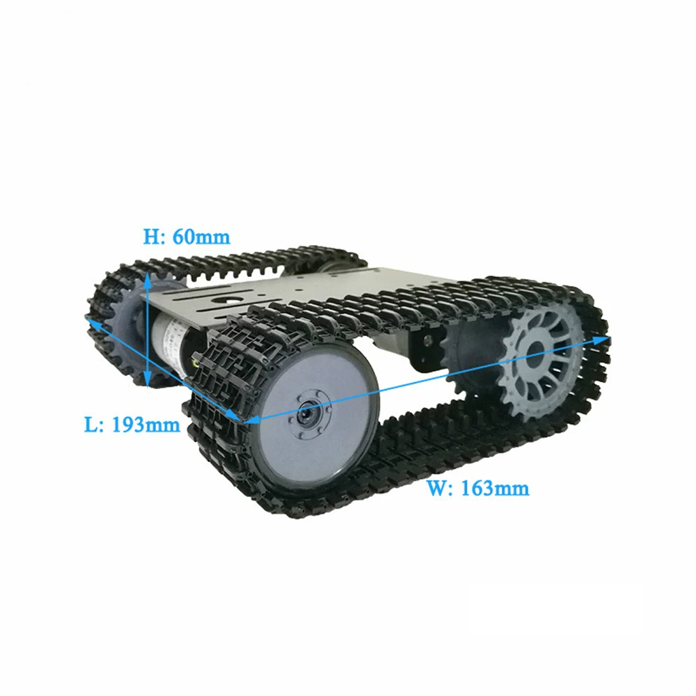 Мини T10 умный танк, машина шасси гусеничный робот Платформа для Arduino гусеничный шасси DIY Kit