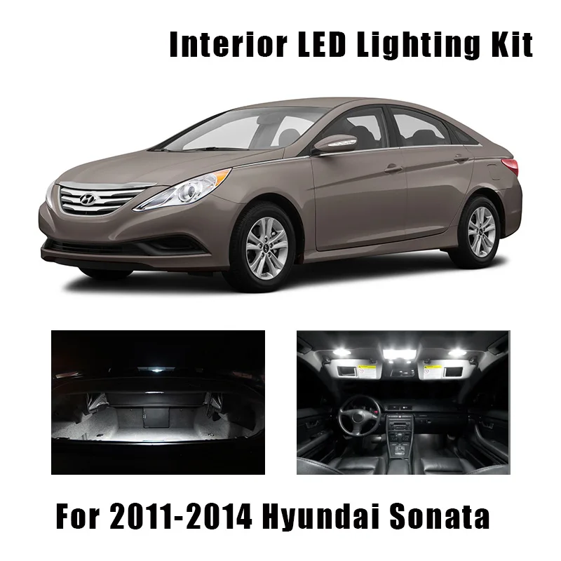 Светодиодный светильник для Hyundai Sonata 2011 2012 2013 2014 10 шт. | Автомобили и мотоциклы