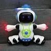 Electronic Space Dancing Robot Dazzling Music Robot Flash  LED Light Electric Rotation Walking Robot Toy Toys For Boys Kids Gift 3