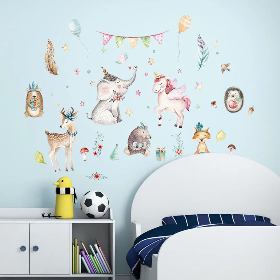 Unicorn Wall Stickers For GIrl Room