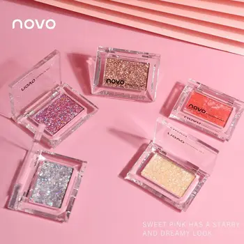 

Monochrome Eyeshadow Pocket Focus Small Eyeshadow Phantom Ten-color Wave Light Fish Scale Rose Eye Shadow