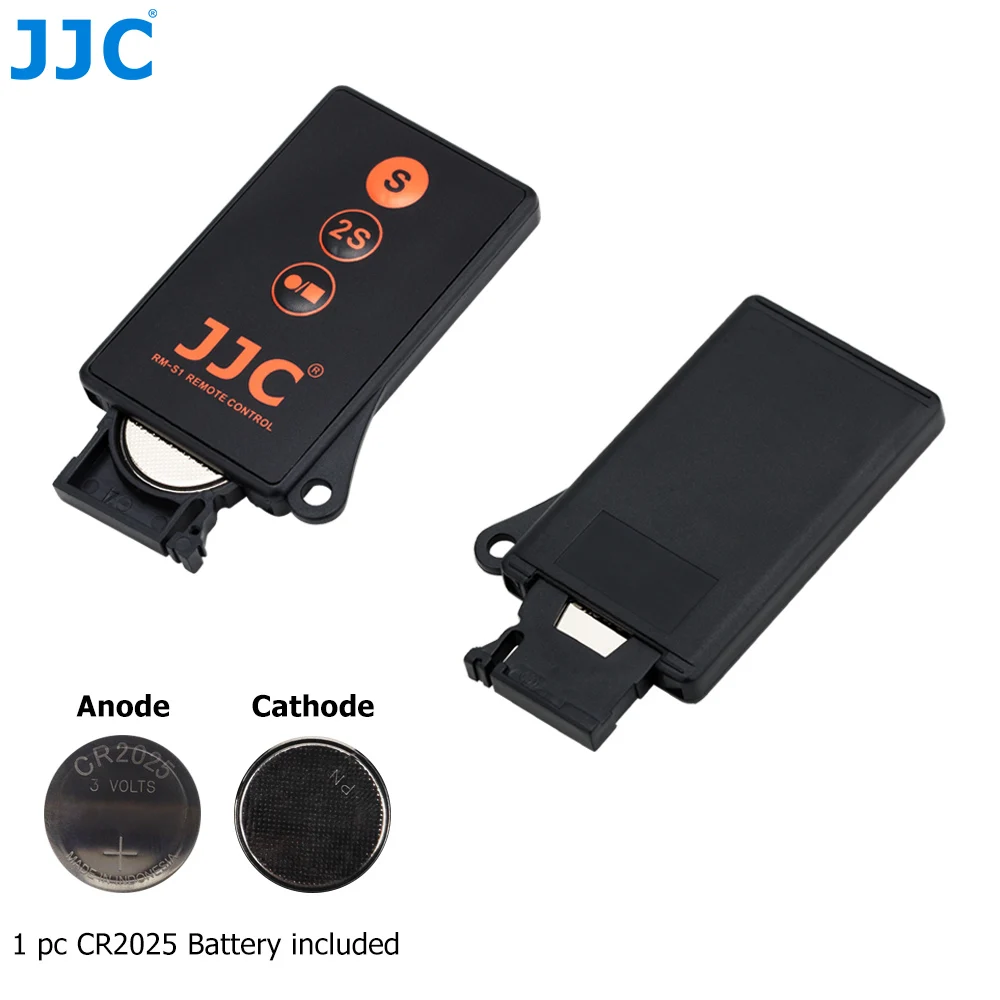 JJC Wireless Remote Control with CR2025 Battery for Sony A7III A7