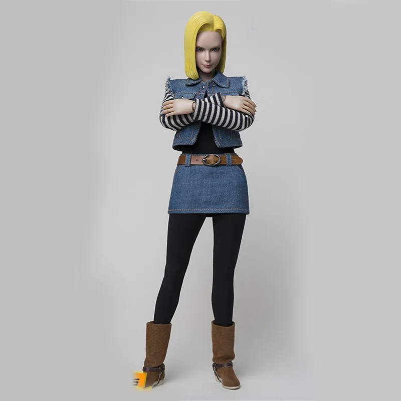 Flash Deal Soldier Phicen 1/6 Scale Dragon Ball Z Android 18 lazuli Action Figure Toy Model for children toy 0 Flash Deal Soldier Phicen 1/6 Scale Dragon Ball Z Android 18 lazuli Action Figure Toy Model for children toy 0