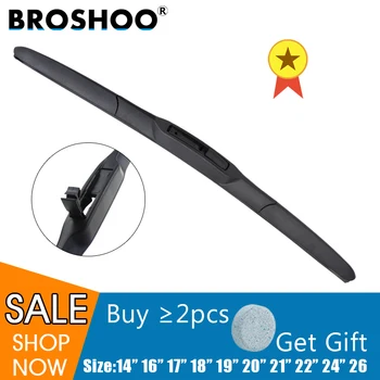 

Auto Accessories Car Wiper Blade U hook Type 14"16"17"18"19"20"21"22"24"26" Natural Rubber Windscreen Windshield Hybrid Wipers