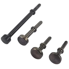 Top-4Pcs/комплект, пневматический молоток с головкой, твердый стальной Ударный Молоток с головкой, пневматический инструмент для стука/удаления ржавчины