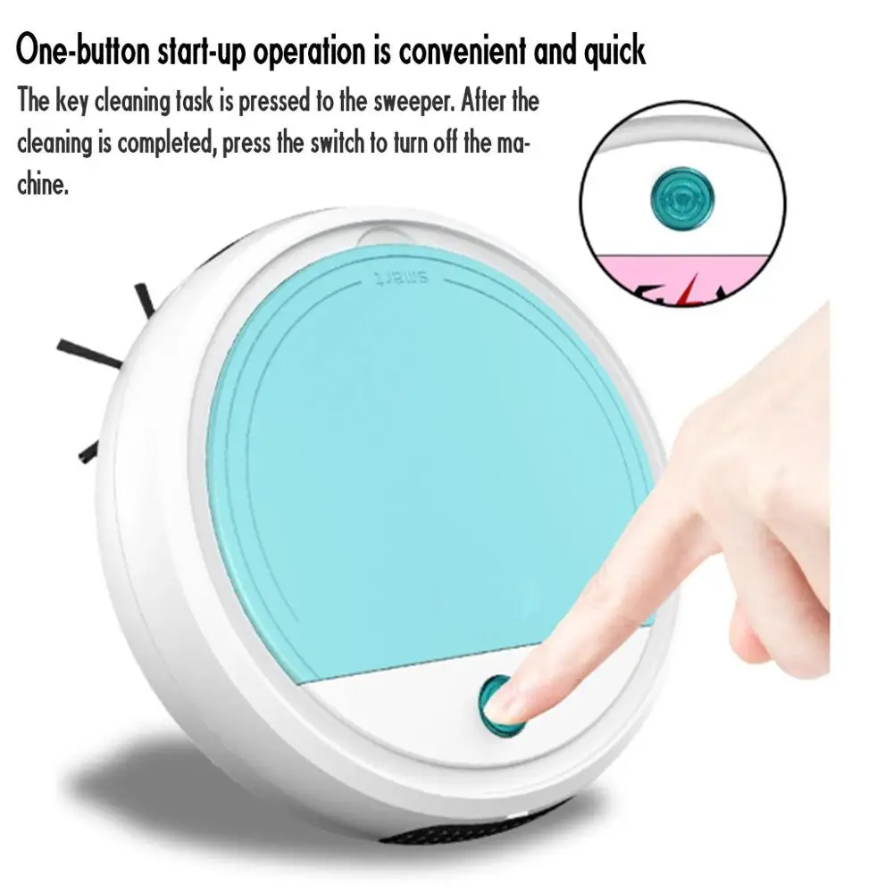 Fully Automatic 4-in-1 Smart Robot Vacuum Cleaner 3200pa USB Charging Sweeping Robot Dry and Wet Mop UV Disinfection Cleaner