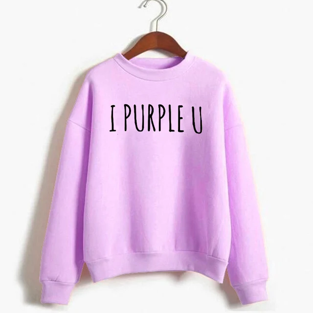 sweatshirt purple