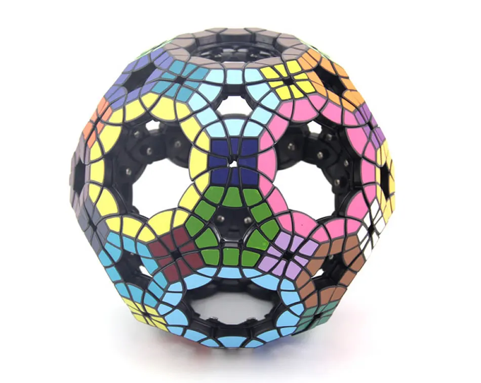 VeryPuzzle Void усеченный Icosidodecahedron 62 лица футбол магический куб скорость скручивающаяся Головоломка Развивающие игрушки для детей
