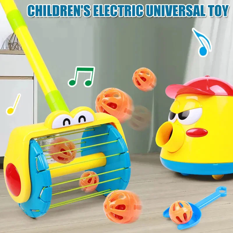 

Electric Push Walker and Whirl Ball Launchers Walker Set Baby Vacuum Cleaner Christmas montessori toys toys children 2 years