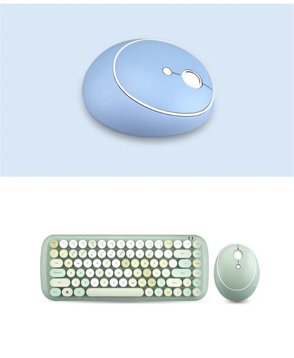 2.4g conjunto de rato teclado sem fio