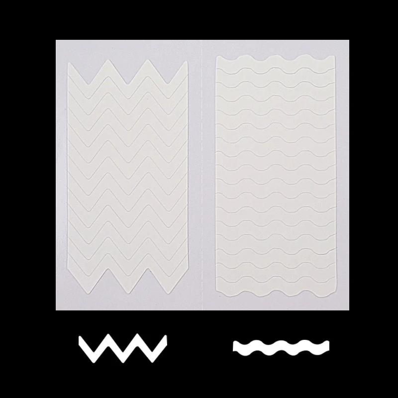 Новая мода 24 шт. 3D Белый французский клей для ногтей бумага декоративная лента полоса лента DIY Декоративные наклейки для ногтей