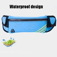 Многофункциональный Мужской Женский марафон водонепроницаемые поясные сумки для бега кемпинга спортивные походные сумки с молнией Hi 888