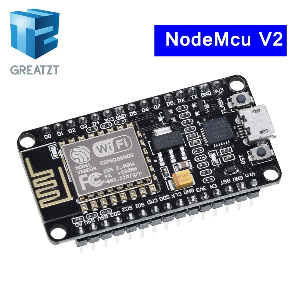 Новый беспроводной модуль CH340 CH340G / CP2102 NodeMcu V3 V2 4M Lua WIFI интернет вещей макетная