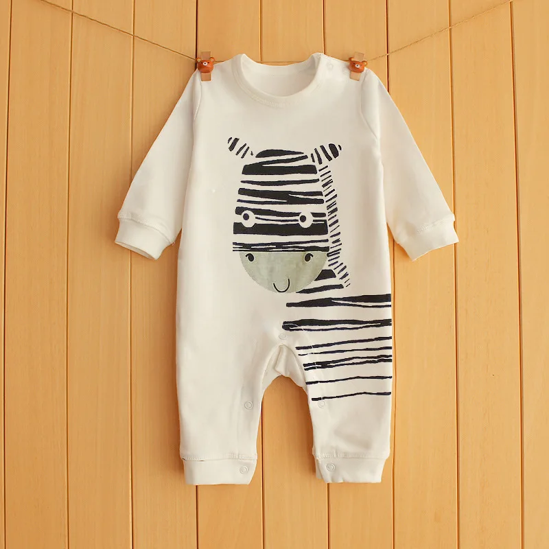

Spring And Autumn 2 Long Sleeve Jumpsuit 5 Male Baby Infants Ha Women's Baby Cotton 100% Crawling Clothes 0-1-Year-Old Spring An