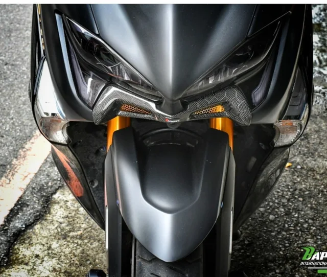 Mtkracing for tmax530 tmax 560 (19-20) tmax 530 (17-20) front aerodynamic motorcycle fairing winglets cover protection guards carbon fiber