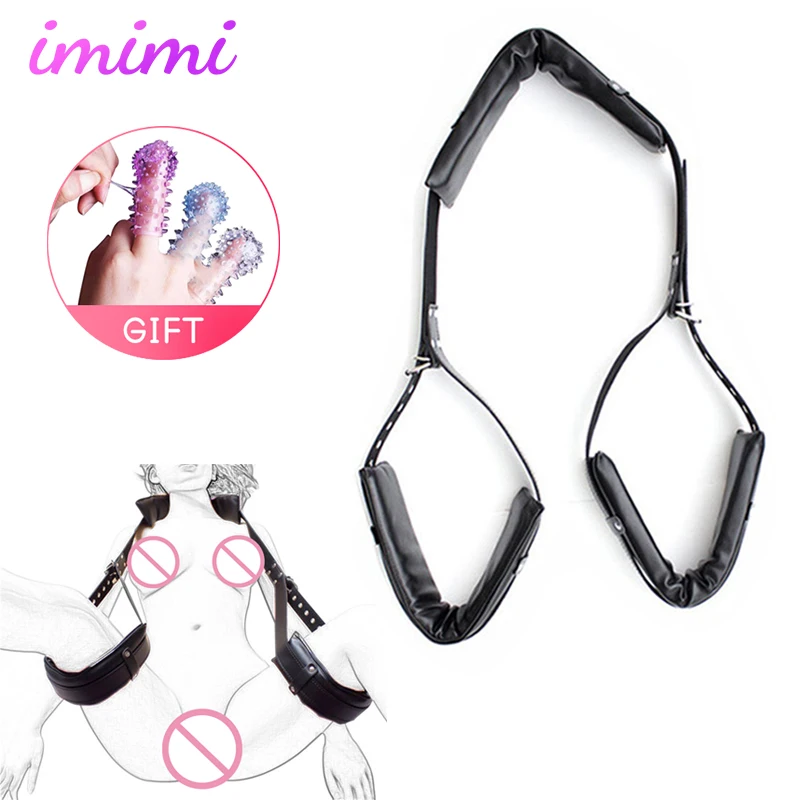 БДСМ бондаж снаряжение Фетиш фиксаторы SM игрушки мебель для секса открытые ноги