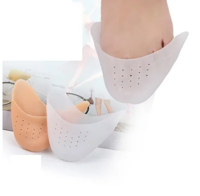 DHL women Finger Protector Silicone Pointe Toe Cap Cover For Toes Soft Pads Protectors for Pointe Ballet Shoes Feet Care pad