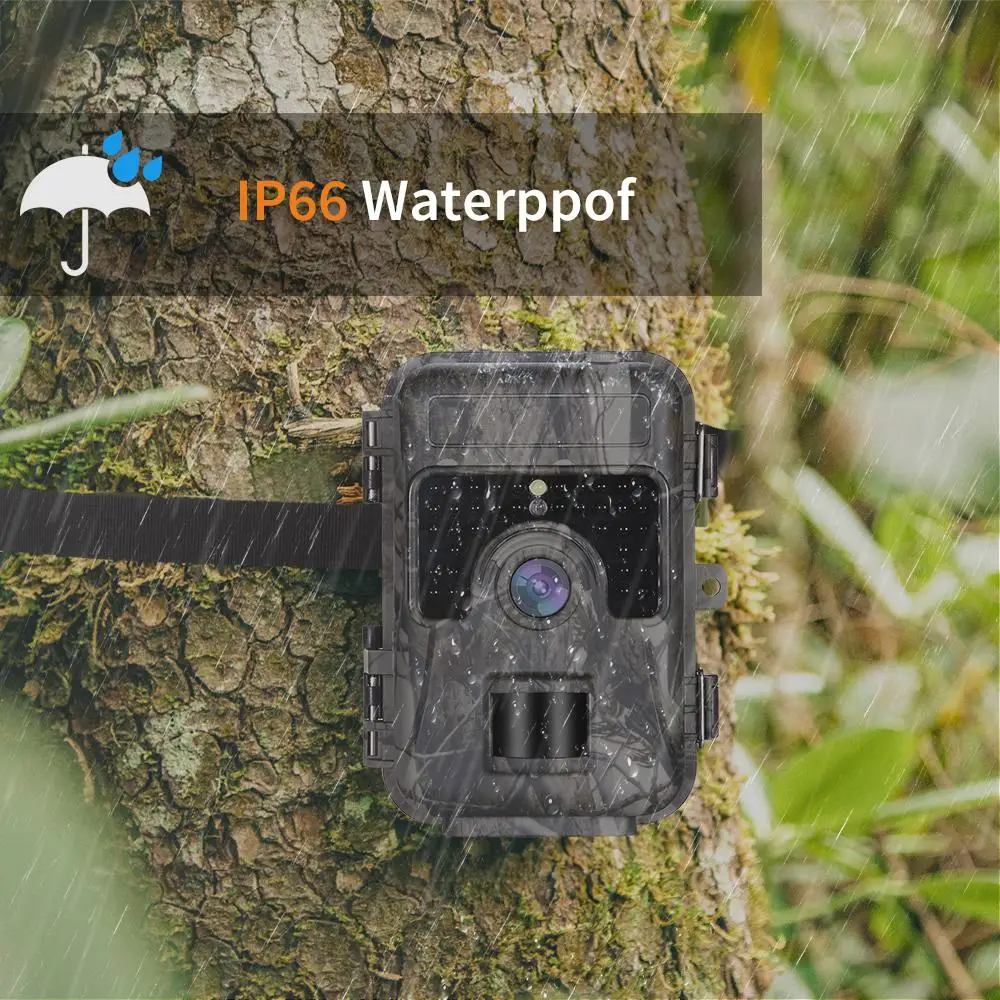 MeterMall охотничья камера 1080P 16MP Скаутинг для дикой природы ИК ночного видения IP66 20M Водонепроницаемая видеокамера с животными