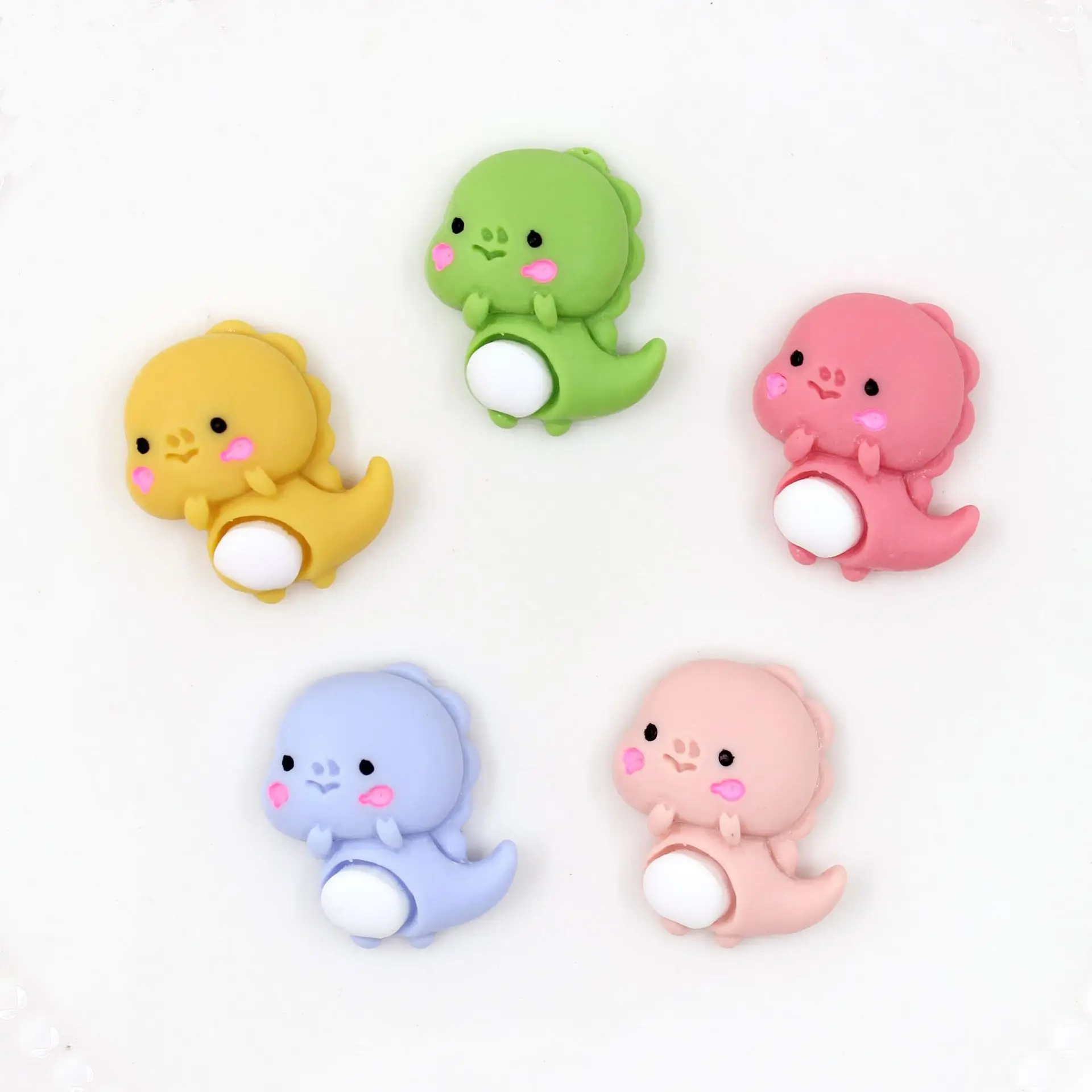 10Pcs Cartoon Animal Flatback Charm DIY Hairpin Decorative Scrapbook Decor Home Figurine Crafts Embellishment | Игрушки и хобби