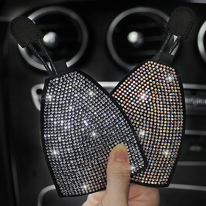 Креативный милый выдвижной Алмазный Автомобильный ключ сумка многофункциональный набор ключей крышка универсальный женский автомобильный ключ сумка органайзер авто аксессуары