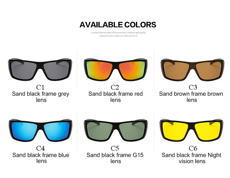 TOEXPLORE ore поляризованные мужские анти-ослепительные очки спортивные очки для вождения солнцезащитные очки для улицы роскошные новые брендовые дизайнерские UV400