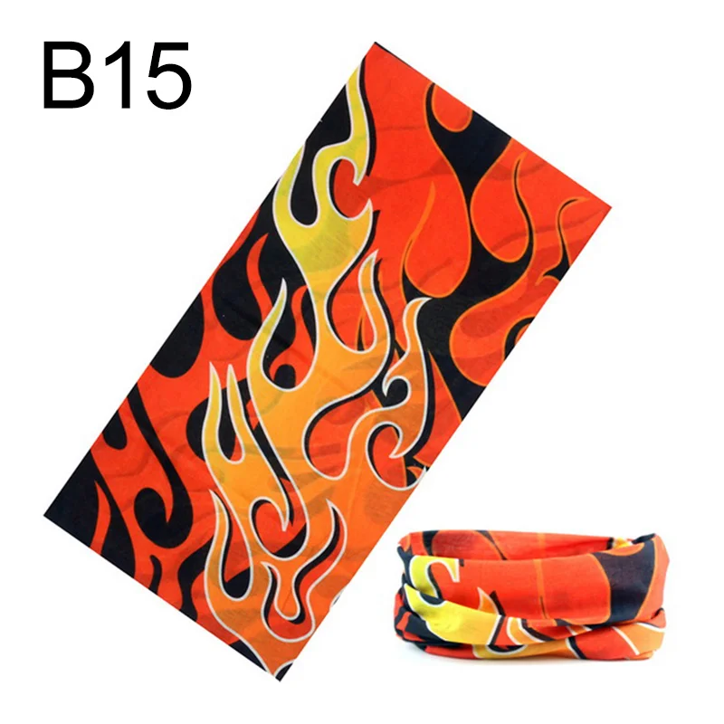Ветрозащитный велосипедный шарф с защитой от ультрафиолета, маска для лица, для альпинизма, пешего туризма, катания на лыжах, рыбалки, головные уборы, бандана, шарфы для шеи - Цвет: B15