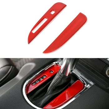 

Car Gear Shift Panel Cover Trim for Ford Mustang 2015-2019 Interior Accessories