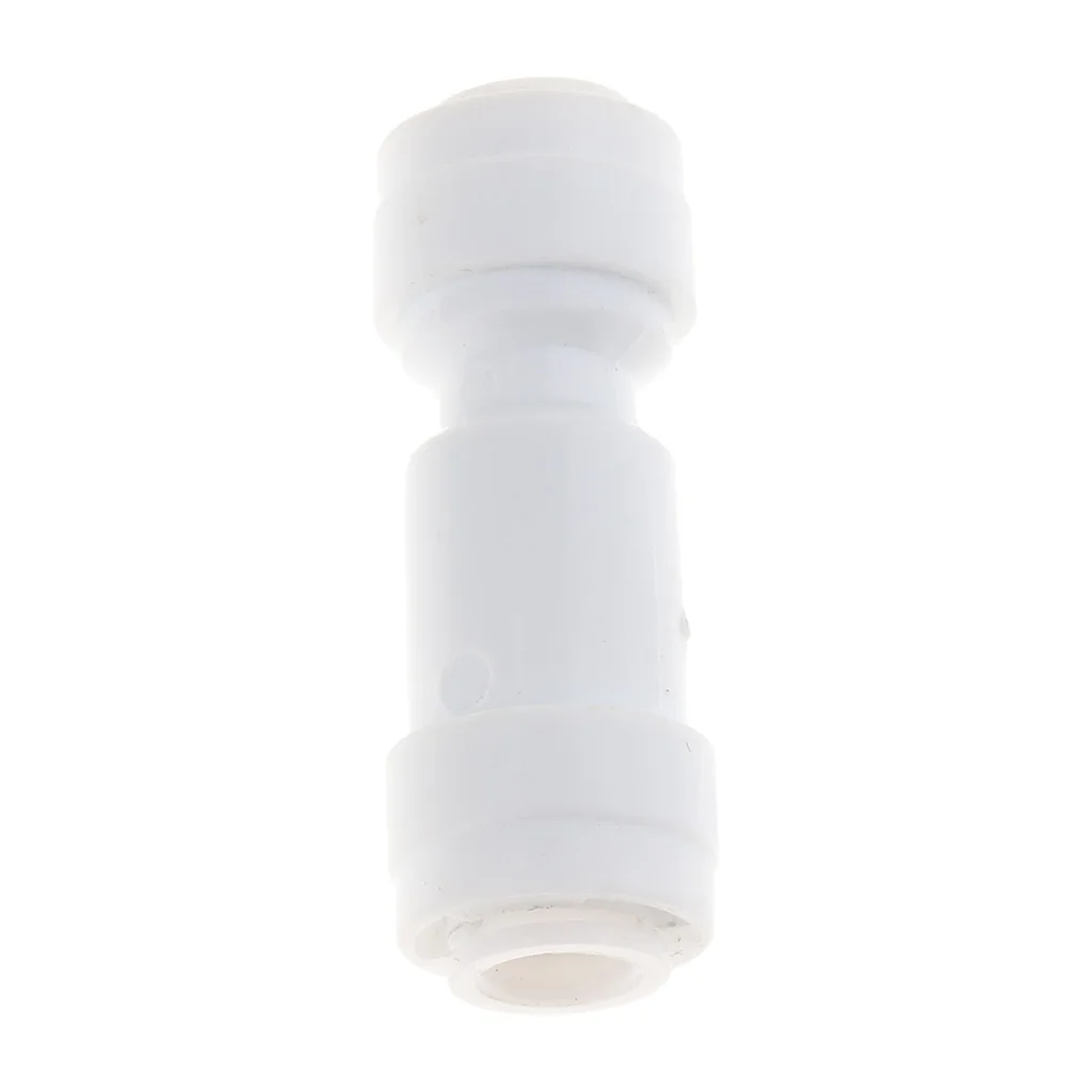 1/4 water purifier plastic Quick Connect Straight Check Valve with Fast Access Water valve