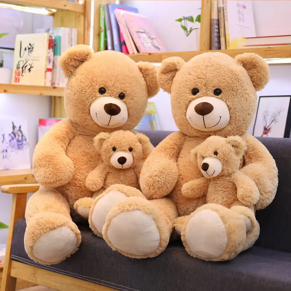 large fluffy teddy bear