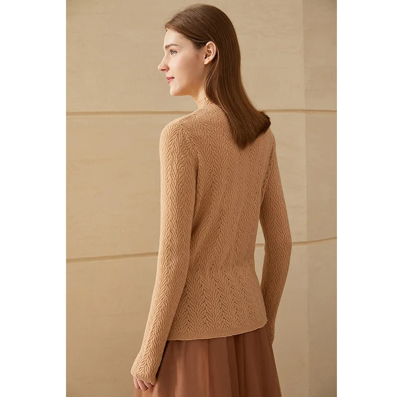 Amii Minimalism Winter Women's Sweater Fashion