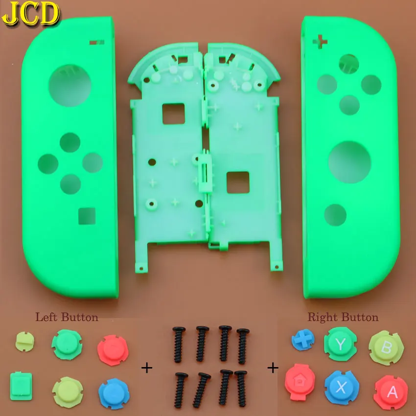 JCD с инструментами корпус оболочка Крышка для переключателя shand NS Joy-Con контроллер защитный чехол W/ABXY Кнопка D-Pad для NX Joy Con