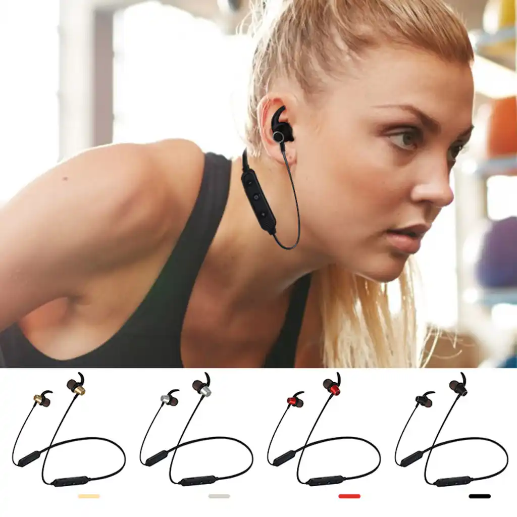 Mosunx Sweatproof гарнитуры портативные беспроводные Bluetooth спортивные Стерео с