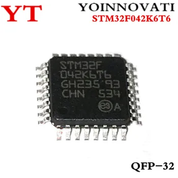 

20pcs/lot STM32F042K6T6 STM32F 042K6T6 QFP-32 IC