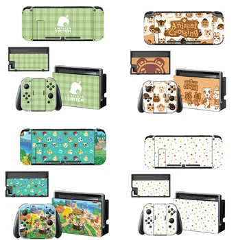 

Dock Charger Stand Holder Animal Crossing Screen Protector Sticker Skin for Nintendo Switch NS Console Joycon Controller Case