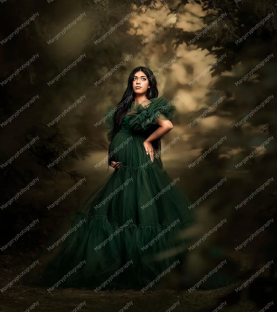 dark green maternity dress Dresses Images 2022