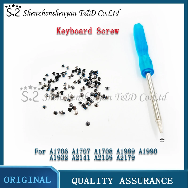 Винты для клавиатуры 100 шт./компл. A1706 A1707 A1708 A1932 A1989 A2159 A2179 замена Macbook Pro Retina 13