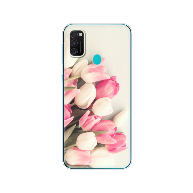 Samsung M21 Case 6.4" Soft Silicon Tpu Cover For Samsung Galaxy M21 M 21 SM-M215FZGUSER m215 Phone Back Shell Bumper Funda