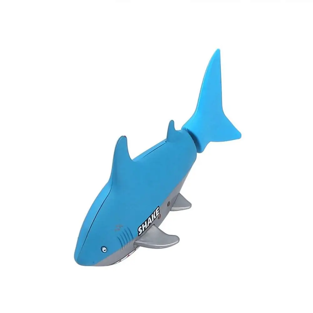 Забавная подводная лодка с дистанционным управлением, маленькая Акула, плавающая с USB, детская игрушка, отличный рождественский подарок для детей - Цвет: Shark A