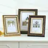 American Vintage Photo Frame For Living Room Wedding Painting Photo Frame Rectangle Picture Frame For Desktop Decor Home Art ► Photo 2/6