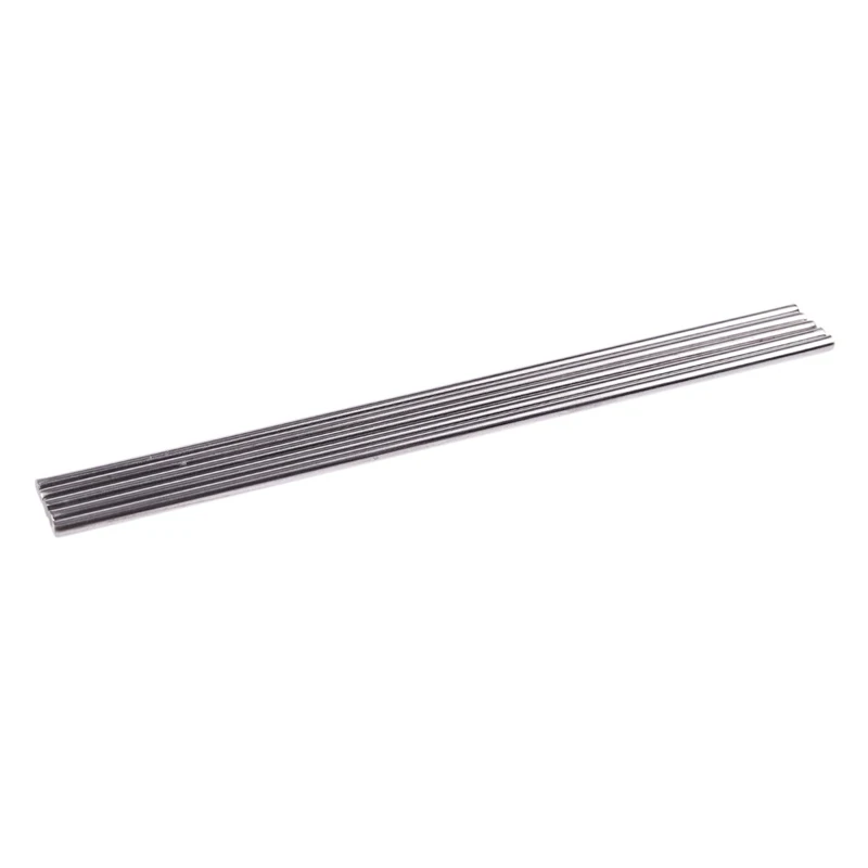 

5 Pcs RC Airplane Stainless Steel Round Rods Axles Bars 3mm x 150mm