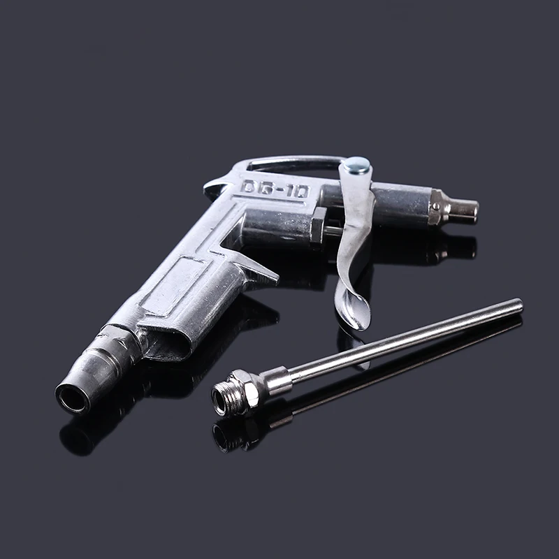 Air Blow Gun Pistol Trigger Cleaner Compressor Dust Blower 8inch Nozzle #Z