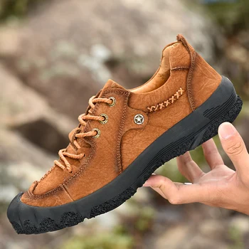 

Fashion men shoes New Super genuine Leather Soft Men's Casual Shoes Portable Driving Shoe Lace up Flats Comfortable Men's Shoes