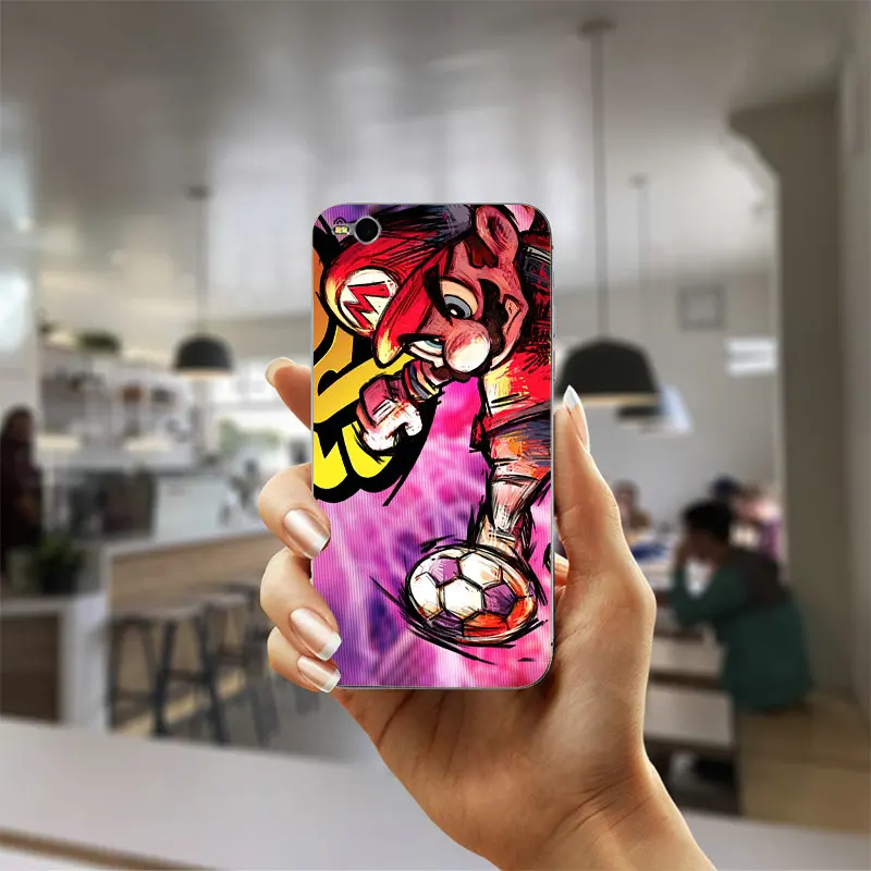 Picture 5 С изображением супер Марио играть Футбол мягкий чехол для huawei Honor Nova 4C для девочек от 5 до 8 лет S 8A 9Z 10 10i 20i Lite GT3 GX8 G8 G9 GR3 GR5 - Цвет: Picture 5
