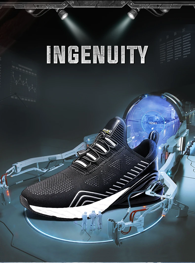 ONEMIX/мужские кроссовки; спортивная обувь с воздушной амортизацией; обувь без шнуровки; спортивные уличные тренировочные туфли; кроссовки для бега