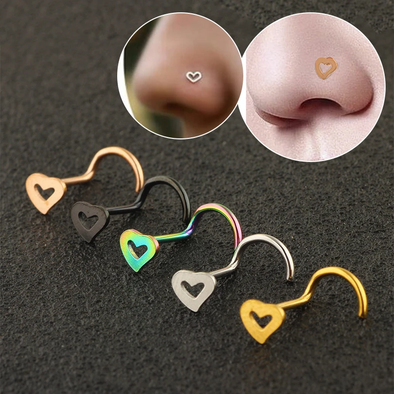 1PC Nose Stud Nose Lip For Man Women 