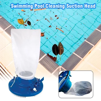 

Pool Cleaning Tool Mini Swimming Pool Vacuum Cleaner Floating Objects Cleaning Tools pool Suction Head Cleaning Net Kit Garden