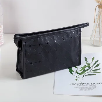 

Fashion Makeup Pouch Makeup Bag Cosmetic Bag Women PU Travel Make Up Necessaries Cosmetic Organizer Zipper Toiletry Kit Lady